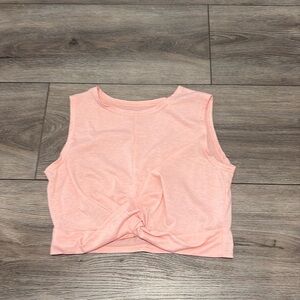 Size Large‎ Crop Top. Peach / light pink color! SHEIN